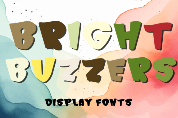 Bright Buzzers: A Display Font That Brings the Noise to Branding