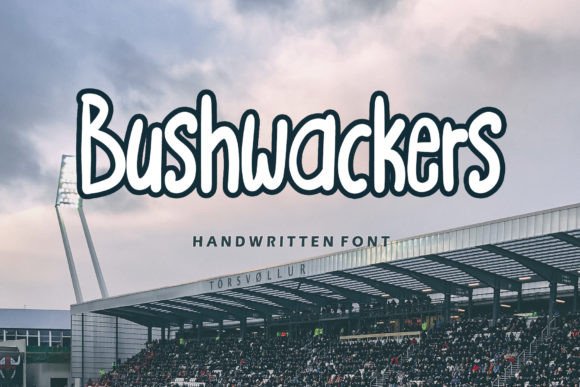 Bushwackers: A Handwritten Font for Editorial Design