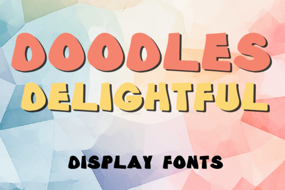 Delightful Doodles Display Font for Charming Brand Identity