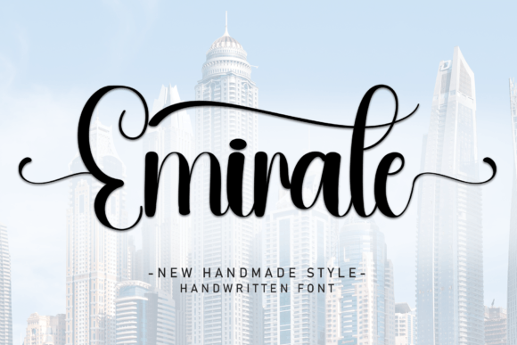 Emirate: A Handwritten Font Built for Modern Web Design