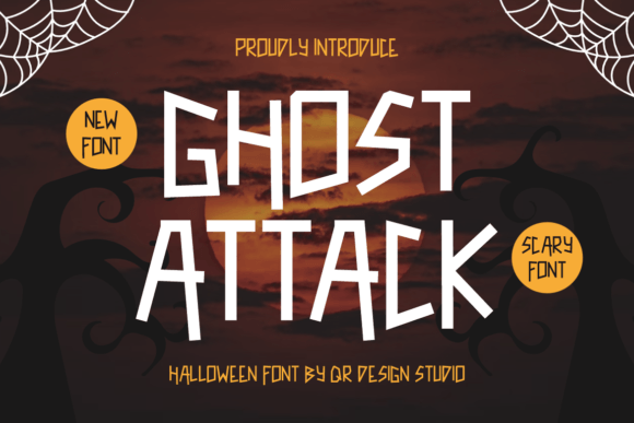 Ghost Attack: A Sweetly Quirky Display Font for Playful Brands