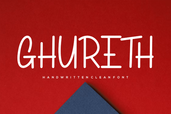 Ghureth: A Handwritten Font That Brings Authentic Charm to Your Craft Products