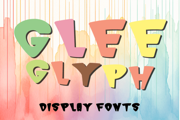 Glee Glyph: A Display Font That Brings Joy to Your Brand