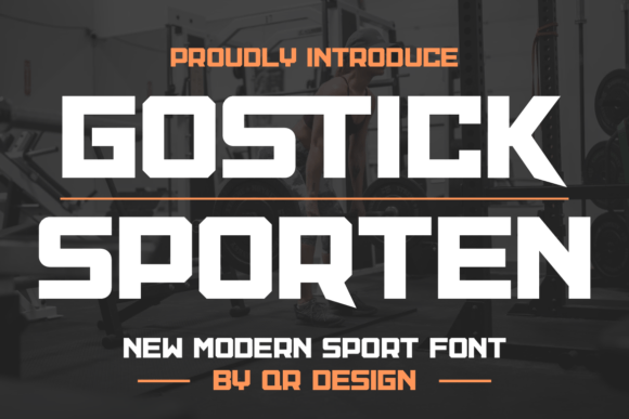 Gostick Sporten: A Bold Sans Serif Font for Digital Design