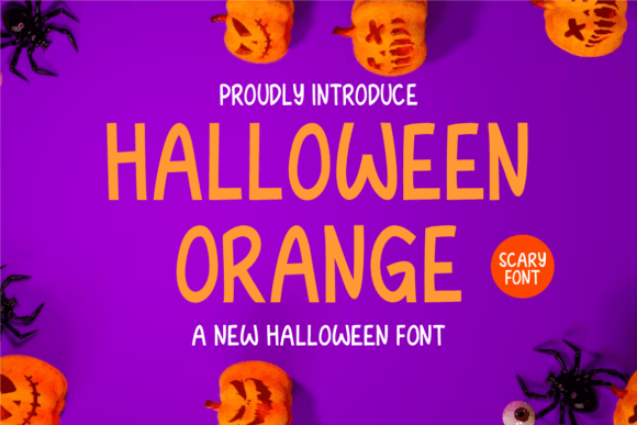 Halloween Orange: A Handwritten Font Built for Campaign Design