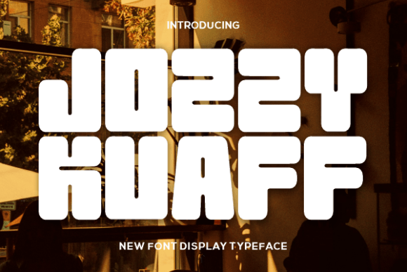 Jozzy Kuaff: A Display Font That Brings Handmade Products to Life
