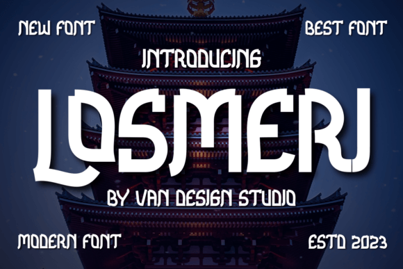 Losmeri: A Sans Serif Font Built for Modern Web Design