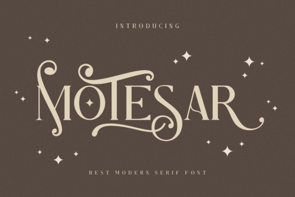Motesar Serif Typeface: A Bold Marketing Asset for Digital Creators