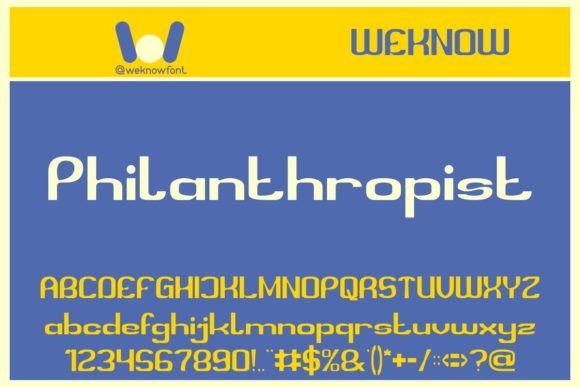 Philanthropist: A Display Font with a Generous Heart for Editorial Design