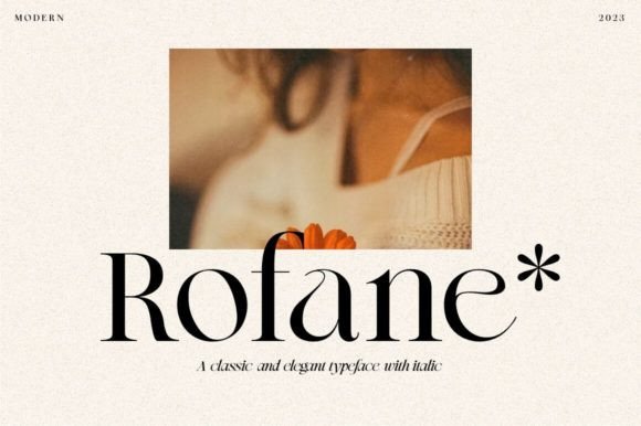 Rofane Serif Font: A Classy Choice for Small Business Branding