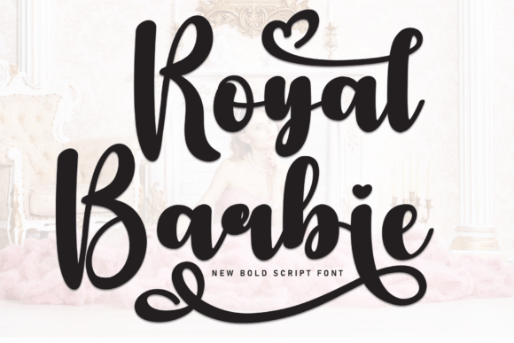 Royal Barbie: A Friendly Script Font for Handmade Product Creators
