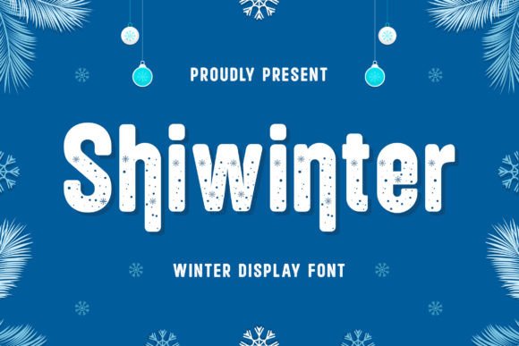 Shiwinter Display Font Gave My Campaign a Frosty Edge