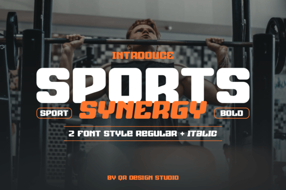 Sports Synergy: A Bold Sans Serif Font That Shapes Digital Brand Experiences