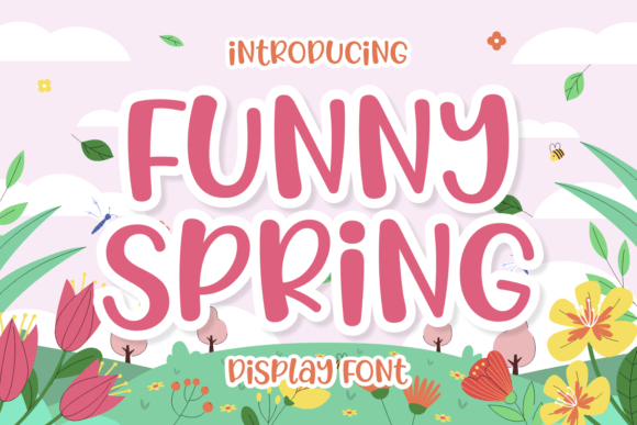 Testing Funny Spring as a Display Font for a Real Web Project